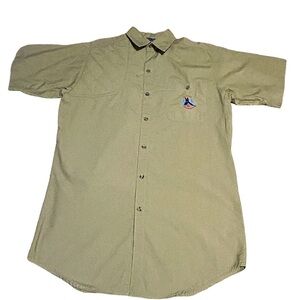 Columbia Sportswear Shooting Shirt Men’s Small Quilted Shoulder Hunting Fishing